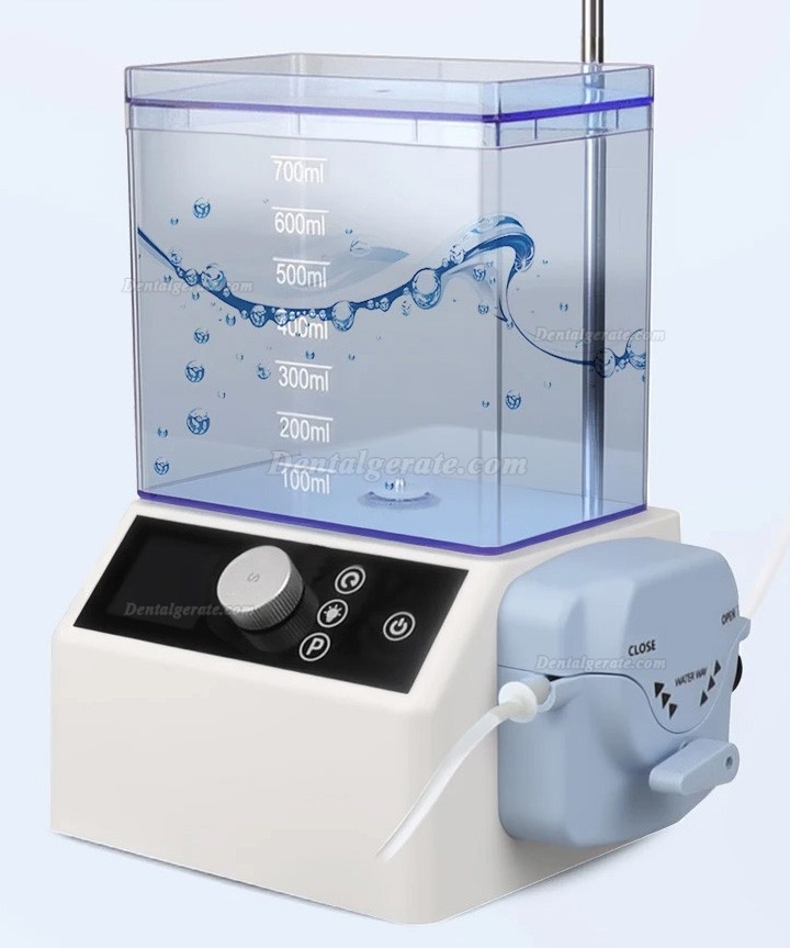 Mikromotor zahnmedizin (b&uuml;rstenloser elektromoto) mit Wassertank und Schlauchpumpe